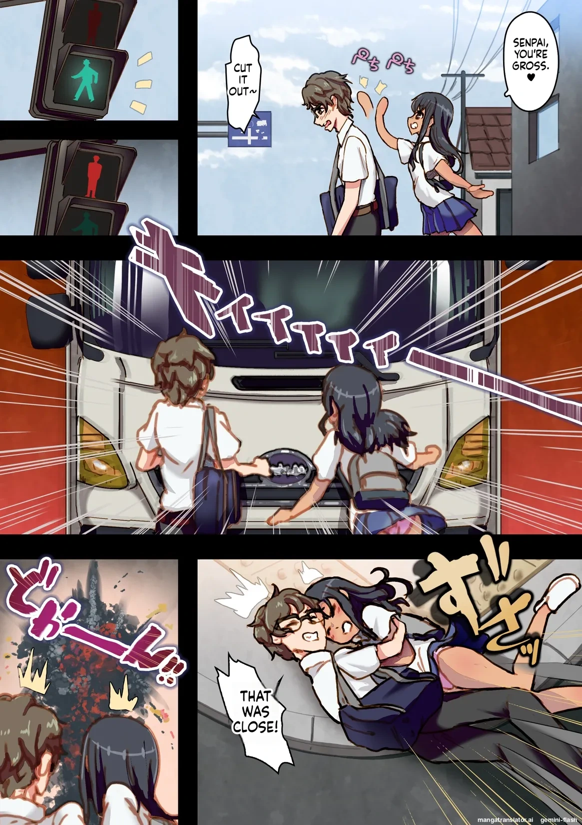 [An-chan Kaichou Potsuri Club (An-chan Kaichou)] Don't give up, Nagatoro-san, if you're a prostitute burdened with debt
