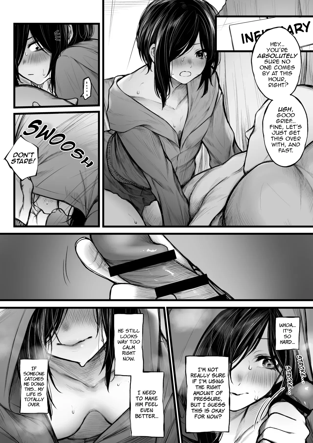 [Jury] The Time a Tomboy Jerked Me Off | Bokukko ga Nuite Kureru Hanashi [English][Siesta Scans]