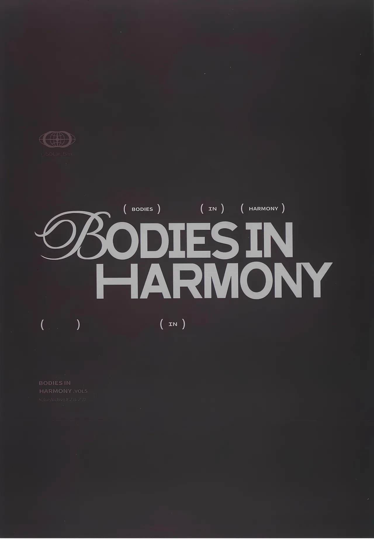 (C106) [SOLar] Bodies in Harmony. VOL5 (Blue Archive)
