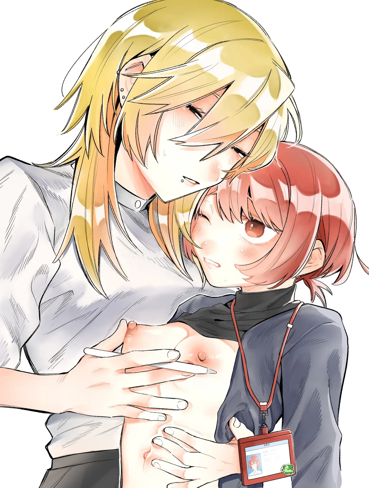 [Dozuke Taira Yuri Teikoku (Suzuo)] Urekko Mangaka-san to Shigodeki Henshuu-san | Popular Manga Artist and Work Adept Editor [English] [Kusanuu] [Digital]
