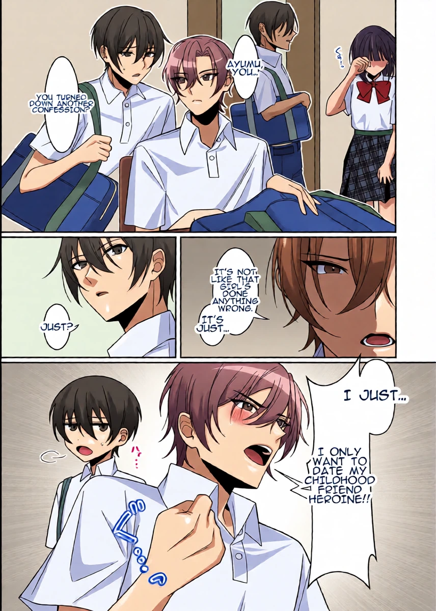 [Amulai Okashi Seisakusho (Chikuwa Oden)] Kawaii Osananajimi ga Hoshikatta Nodeatte Naritakatta Wake ja Nai!! | I Just Wanted a Cute Childhood Friend-I Didn’t Want to Become One Myself!! [English]