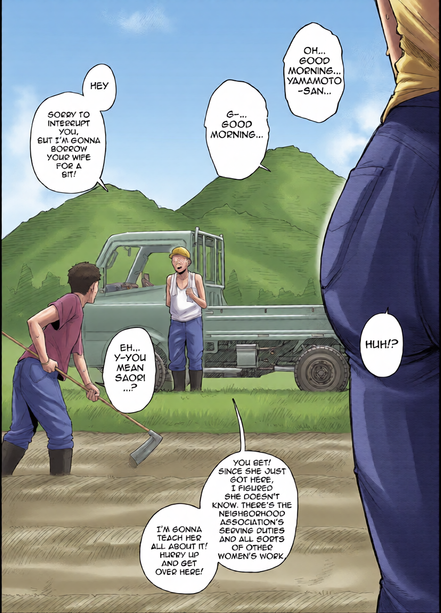 [Almondman] Yobai Fuushuu no Aru Mura ni Ijuu Shite Shimatta Fuufu 2 [English]