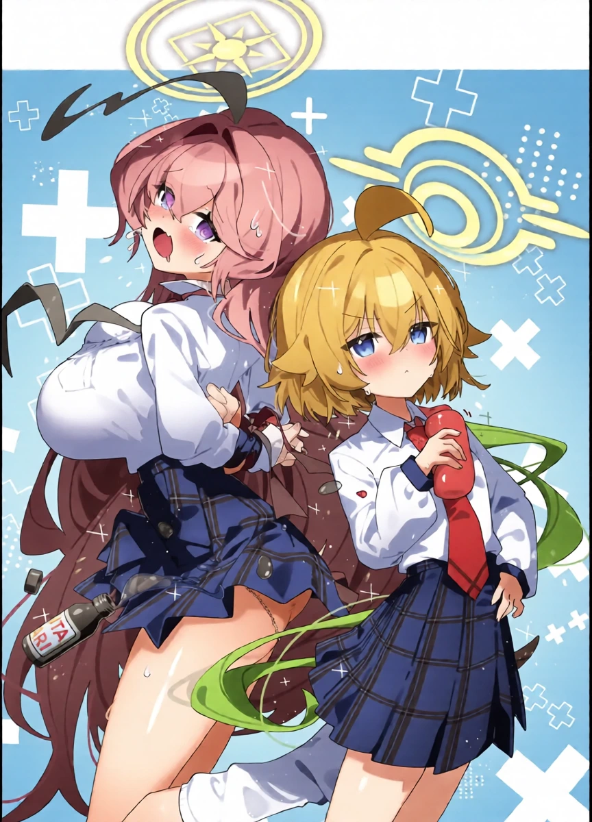 [Nostalgic Color (Kasuga Izure)] Yume Senpai no Futanari Yaku Chiken 3 ~Motto Motto Hoshino-chan to Issho!~ (Blue Archive) [Digital]