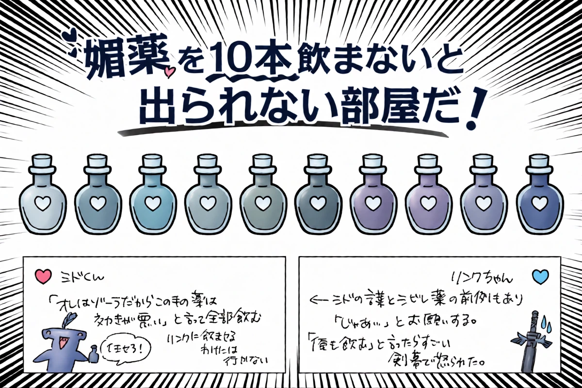 Biyaku o 10-pon Nomanai to Derarenai Heya da!