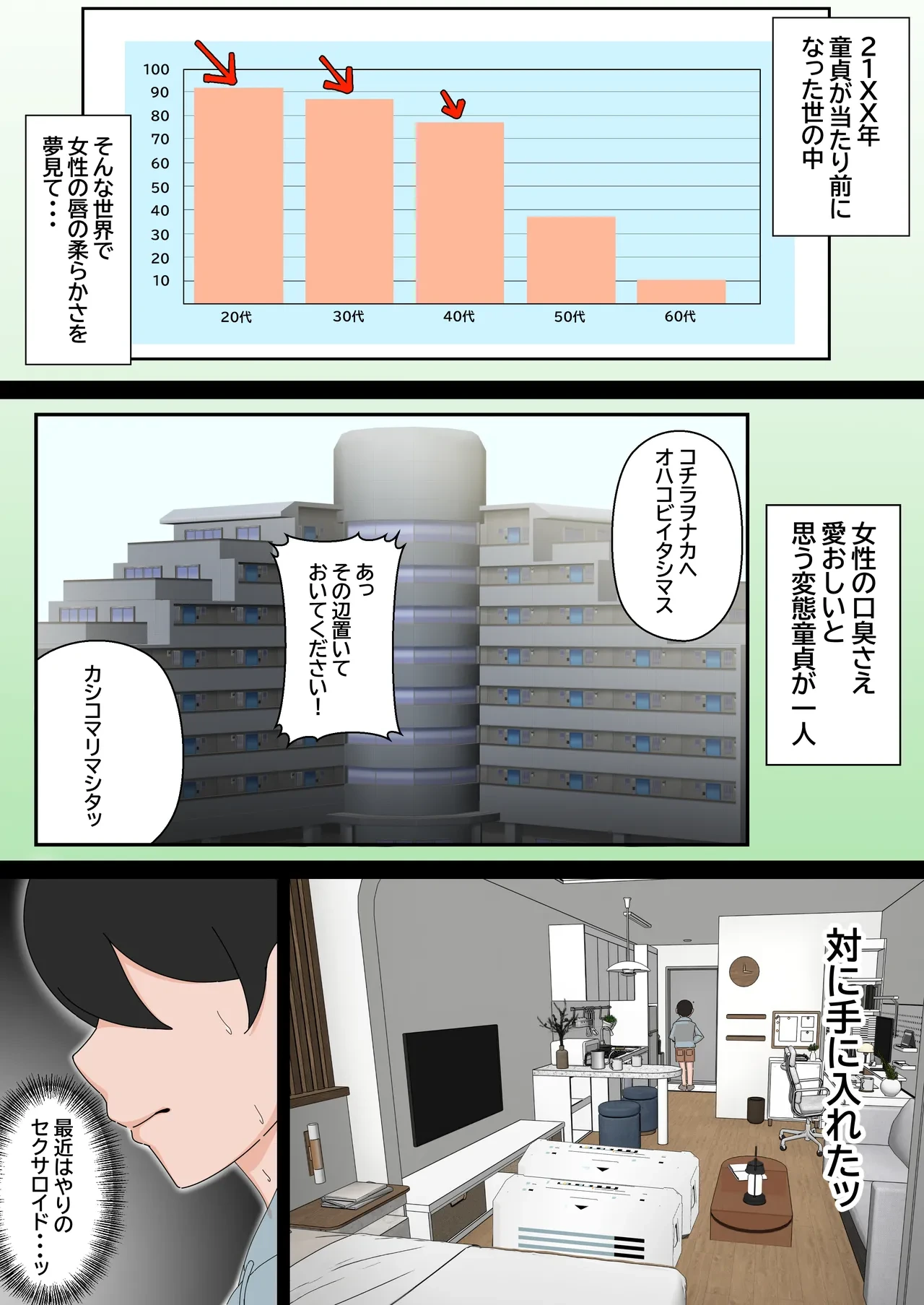 [Amatou Bisuke] Chounoukou Sexaroid to Love Ama Daeki Play Seikatsu