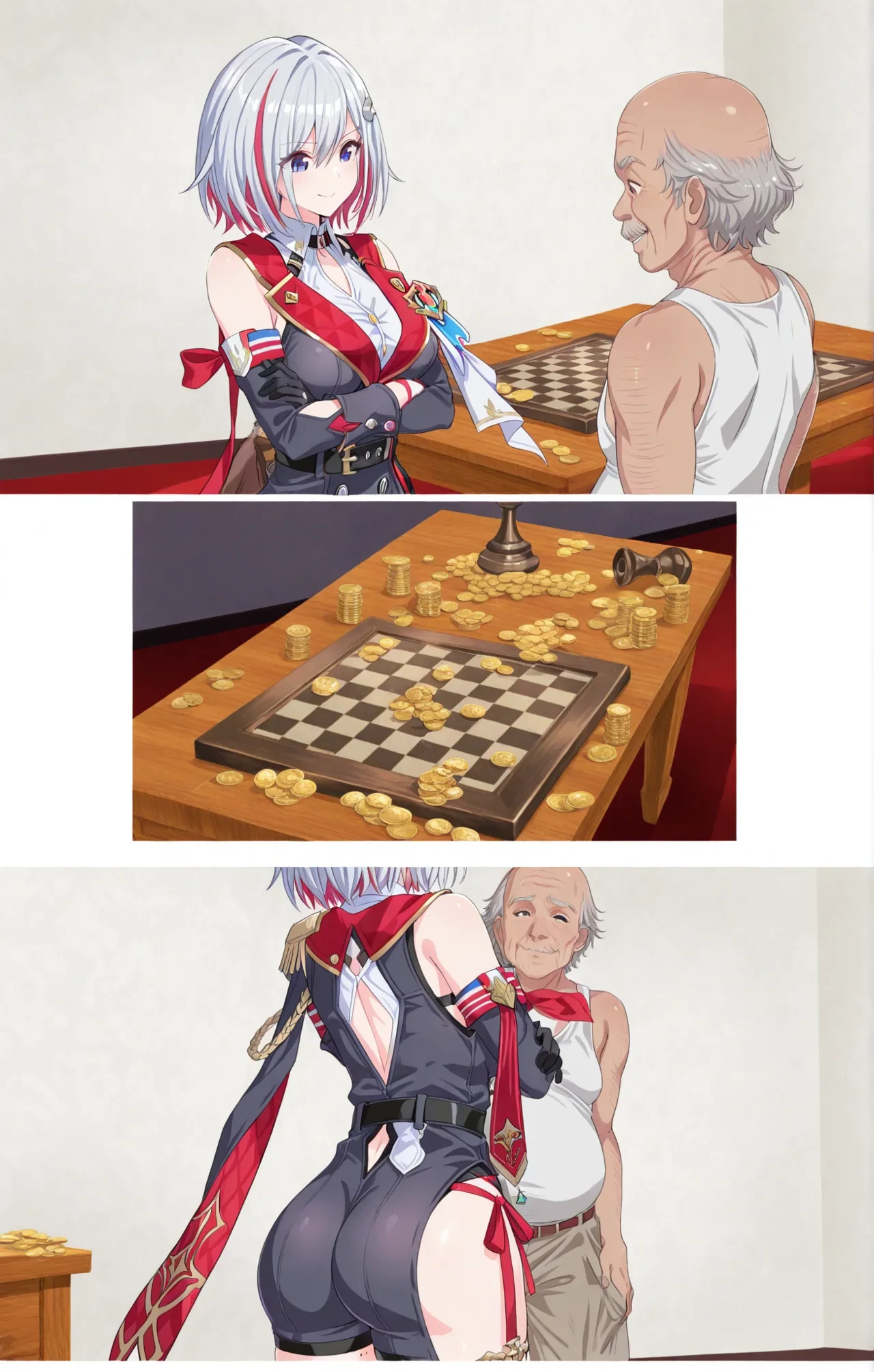 Topaz vs Old Man [AI Generated]