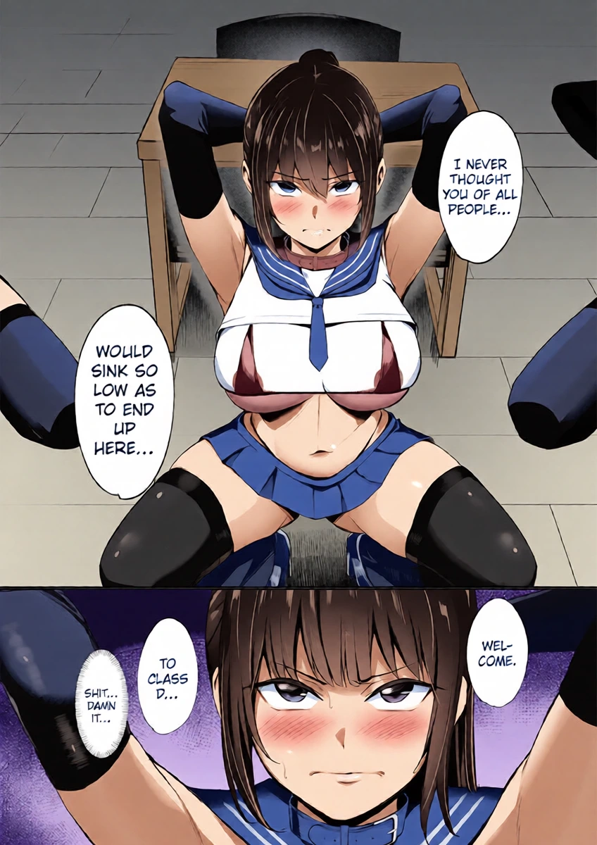 [Milk Sausage] The Class D Slave [English][Comic.cx]