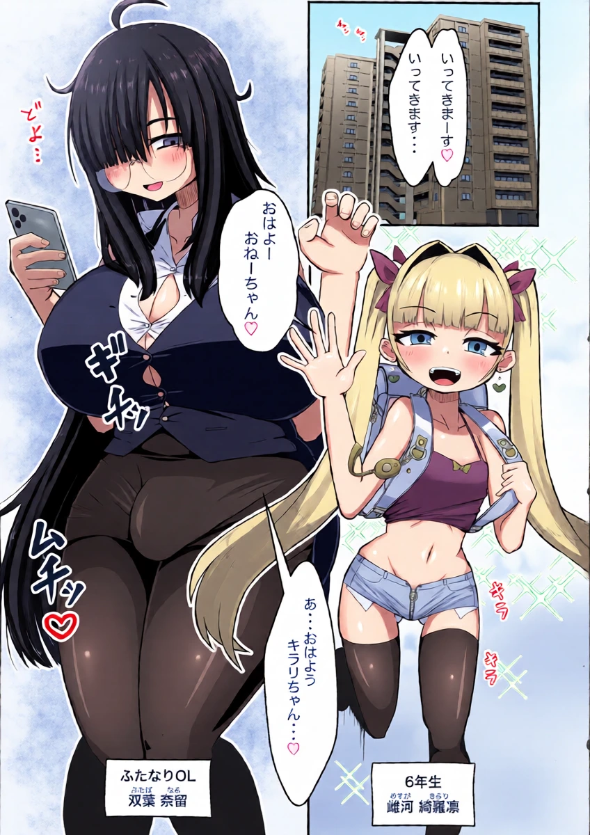 (Futaket 35) [Tarouie (Taro)] Futanari OL to Tonari no Namaiki
