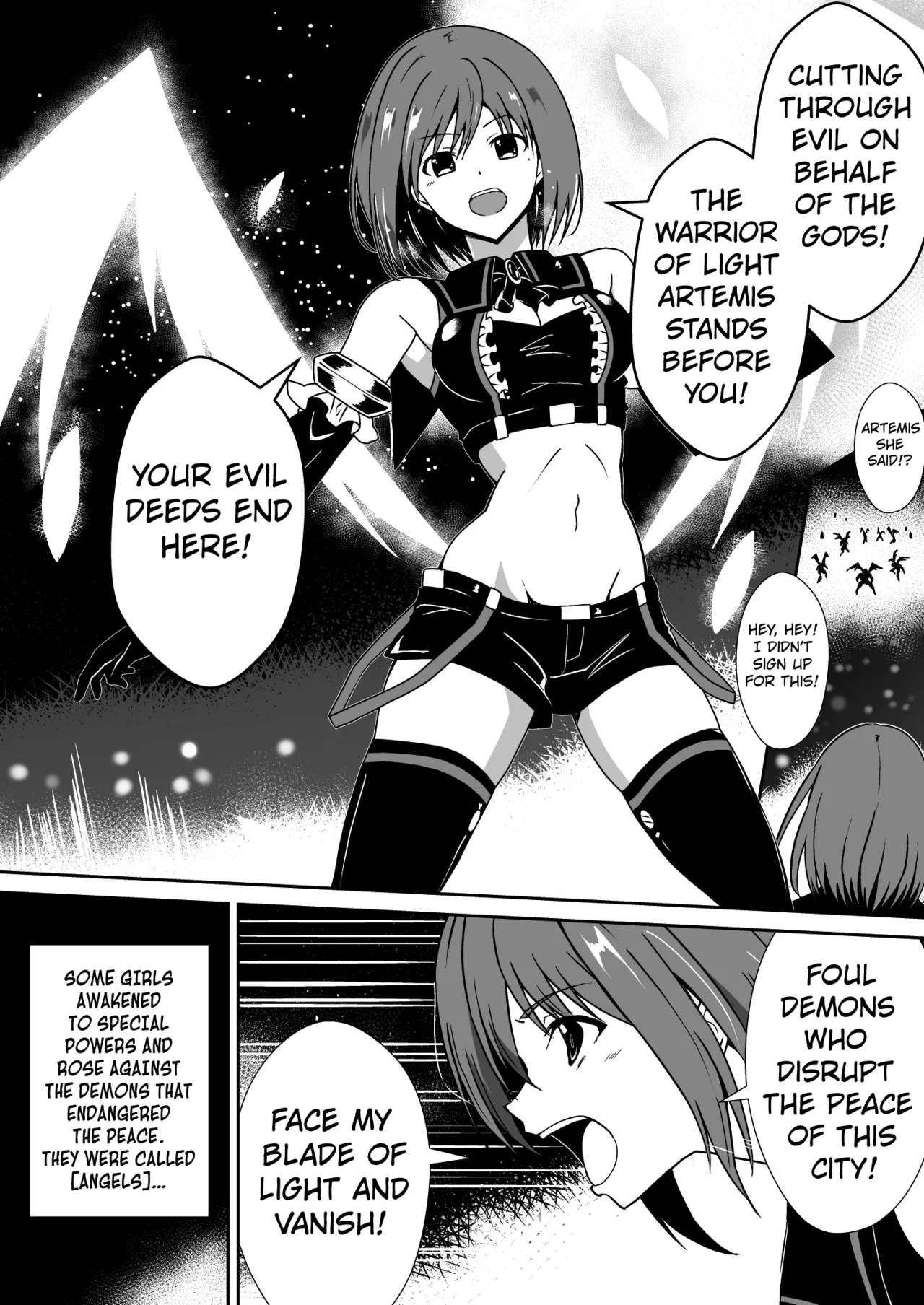 [Milk Dipper] Rankou Tenshi Artemis ~Nikutai Kaizou Sare Mushi to Shokushu de Akuochi Suru Made Ikasaremakutta Shoujo no Matsuro~ | BRILLIANT LIGHT ANGEL ARTEMIS THE FATE OF THE GIRL WHOSE BODY WAS TRANSFORMED, RELENTLESSLY DRIVEN TO ORGASM BY INSECTS AND TENTACLES, UNTIL SHE FINALLY SUCCUMBED TO DARKNESS. [English] [Kuraudo]
