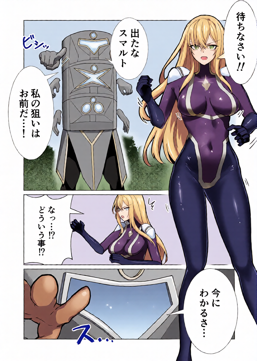 [fdssss-san] Giant Heroine Petrification Total Defeat