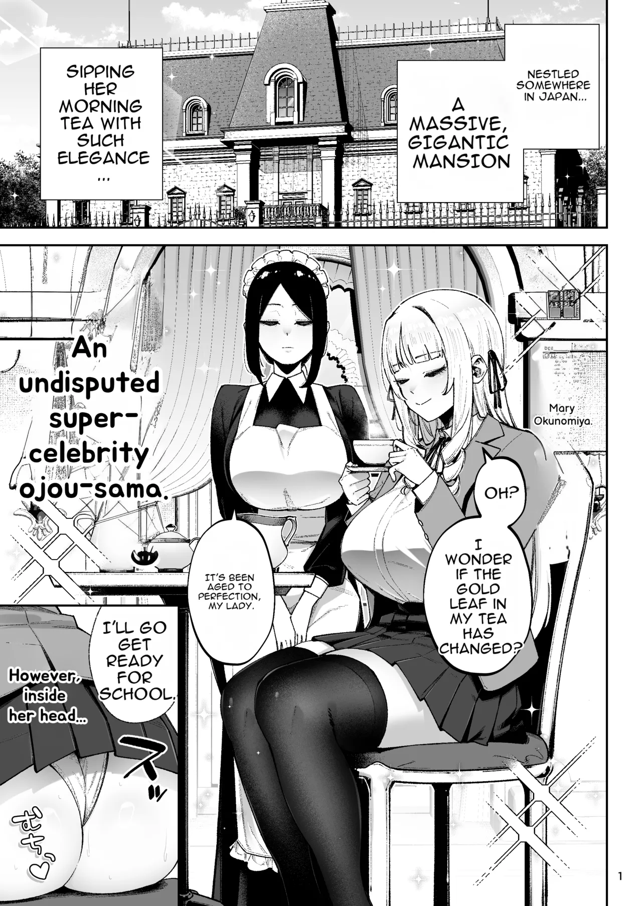 [Gagarin Kichi, Papicolo] Go For It, You Horny Idiot Rich Girl! ~It's Only Natural That a Socialite Like Me Would Have Her Way With a Well-Endowed Commoner!~[English][MTL]