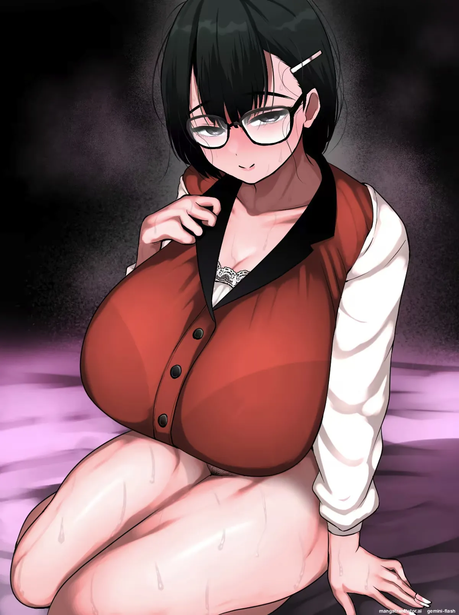 [Marimofu Extension (Marimofu)] Net de Shiriatta Jimi Megane Bakunyuu to Otomodachi Koubi Shichau Hanashi [English]