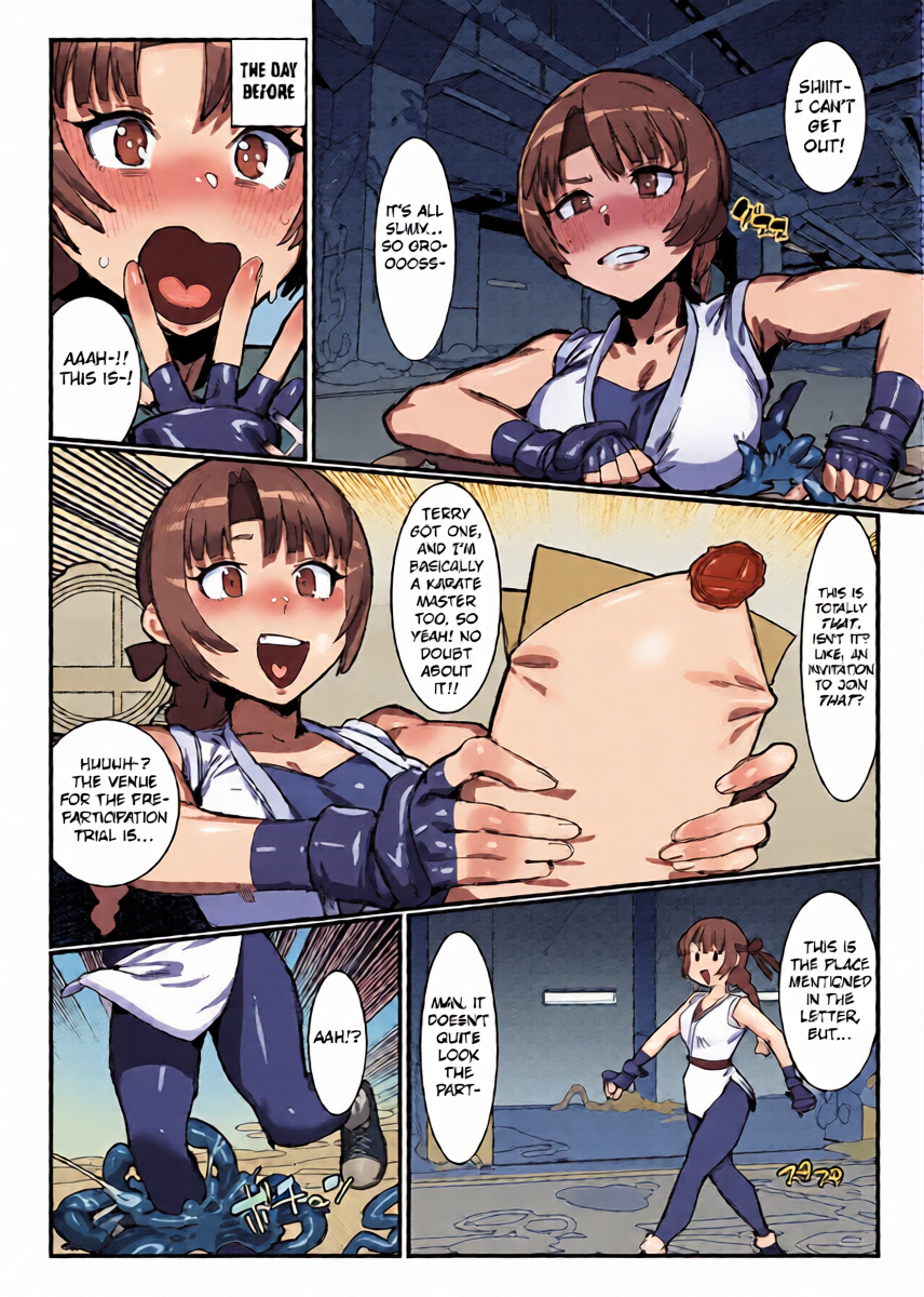 [Kaeru Douhu (Downer)]  Female Fighters are Transformed by the Tentacles (King of Fighter) [English] [Kuraudo]