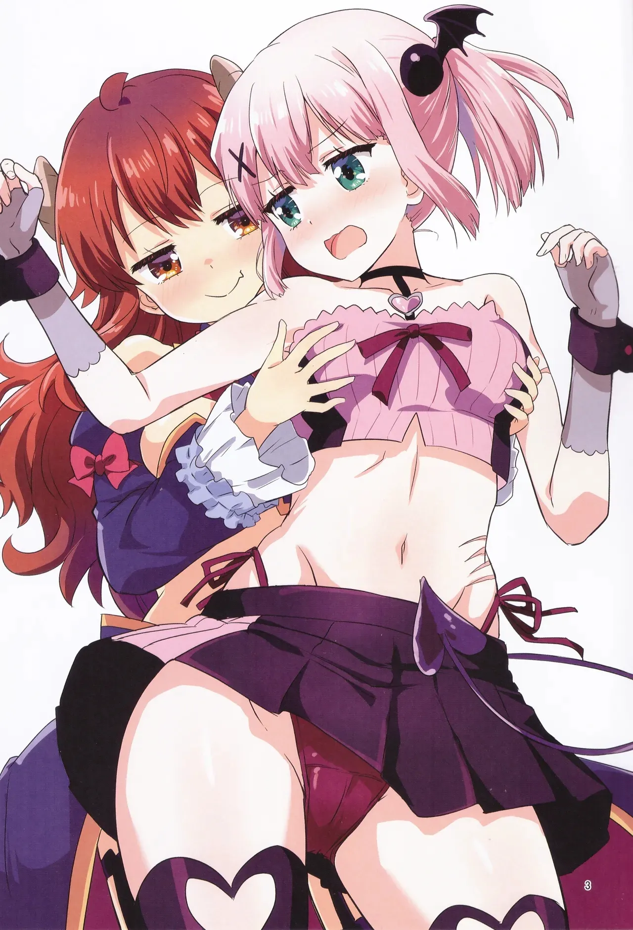 (C105) [Goberazzo (Mukaibi Aoi)] Colorful Mazoku GX (Machikado Mazoku) [Chinese]