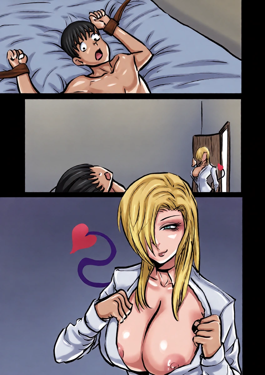 [shoulder enjoyer] Seductive Succubus Sensei Snuff Sex 2
