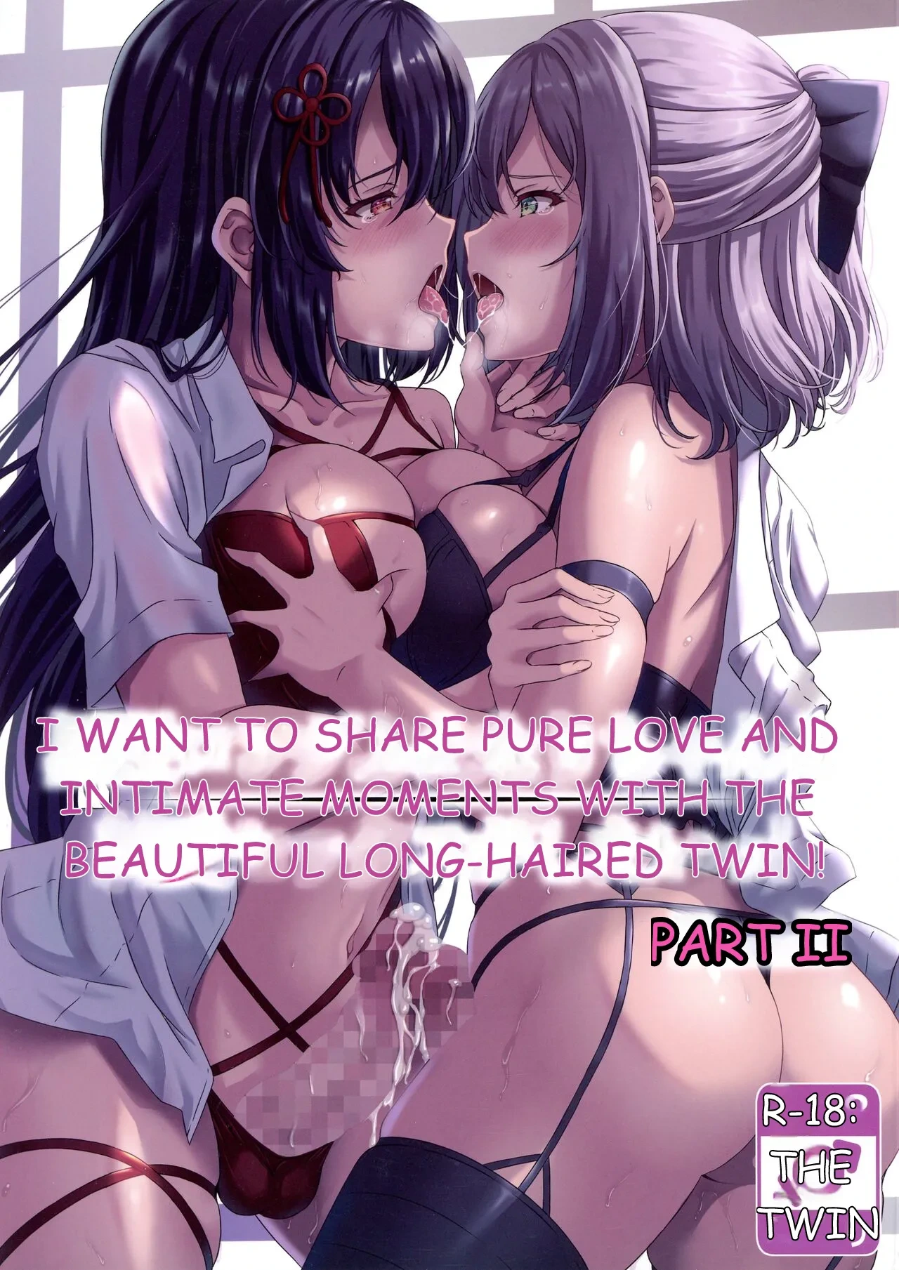 (C101) [Hotel St. Croix (sankurowa)] Kurokami LONG Futanari-chan to Jyunai SEX ga Shitaii! Part II [English]