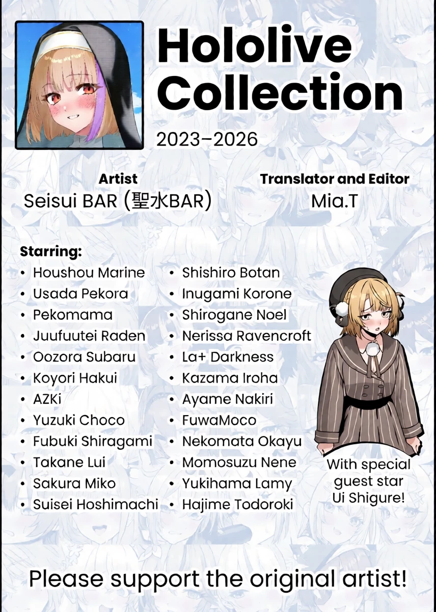 [Seisui BAR] Hololive Collection 2023–2026 [Mia.Translation]