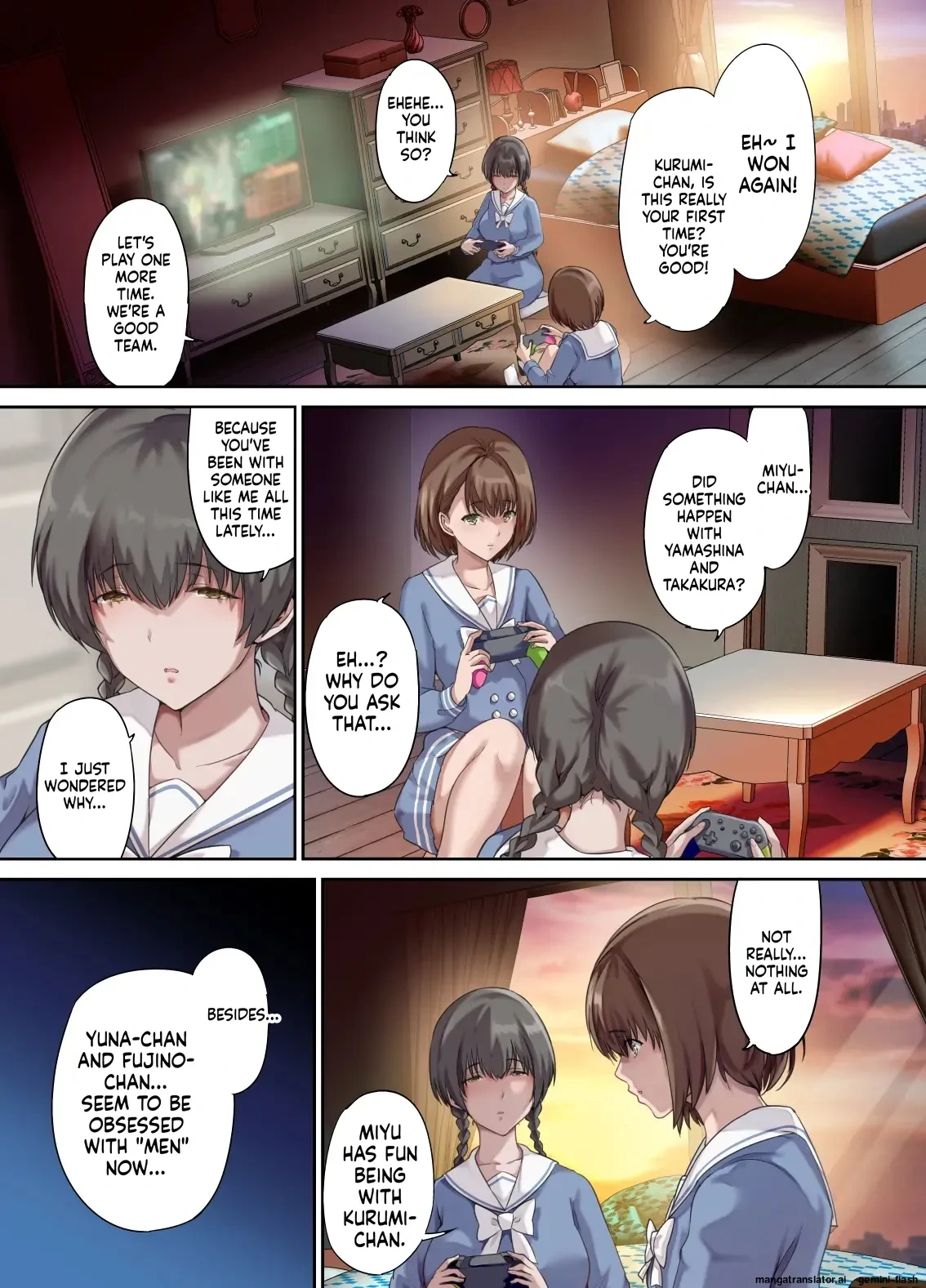 [Kisei Toukyoku (Richard Bahman)]Daddy's Bedroom is a Hangout For His Daughter's Friends 2: New Friends [English] [MTL]