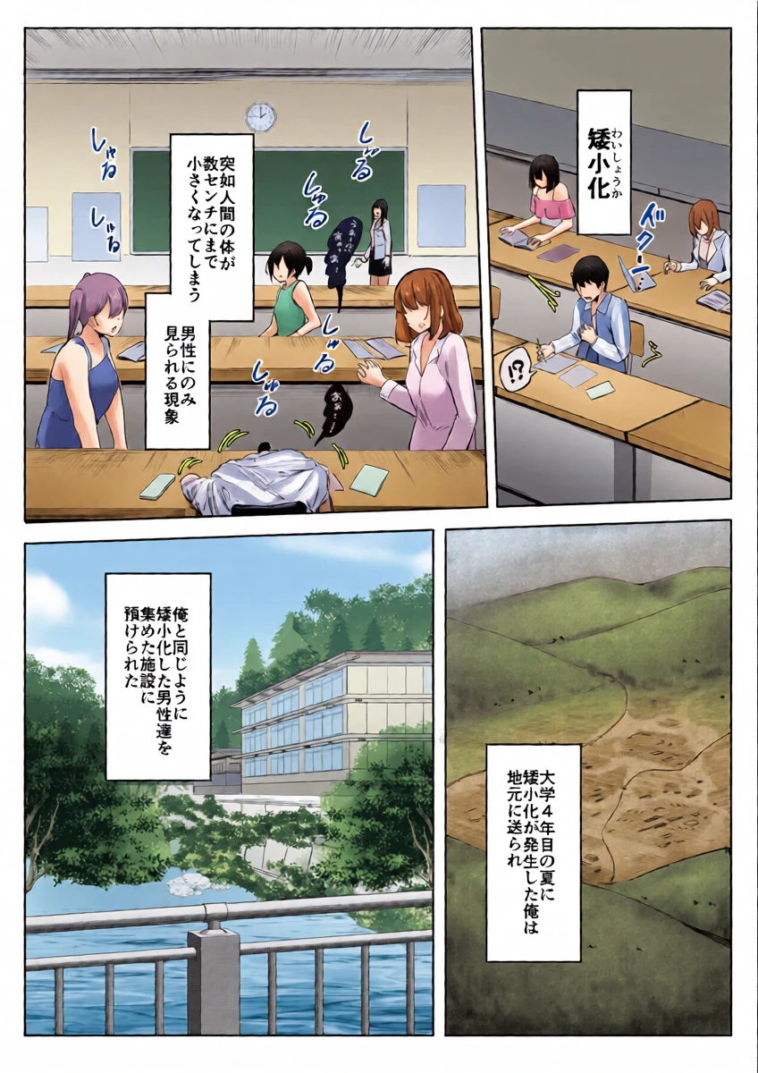 [Marushamo] Shukushou Shita Kara Jimoto ni Kaettara Osananajimi ni Mechakucha Kanri Sareru Hanashi