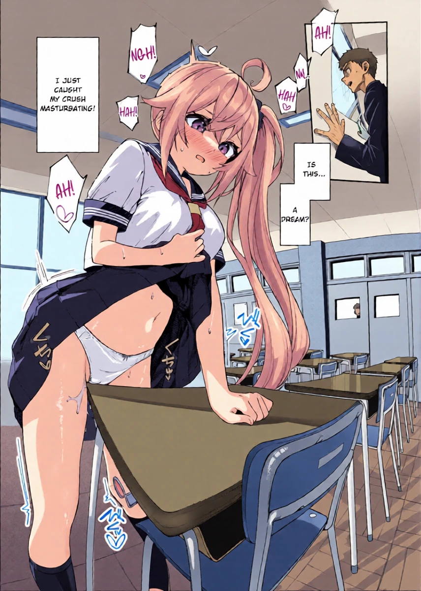 [Nunnu] Mirai-chan Corner Masturbation Manga (Mongolian-Beef)
