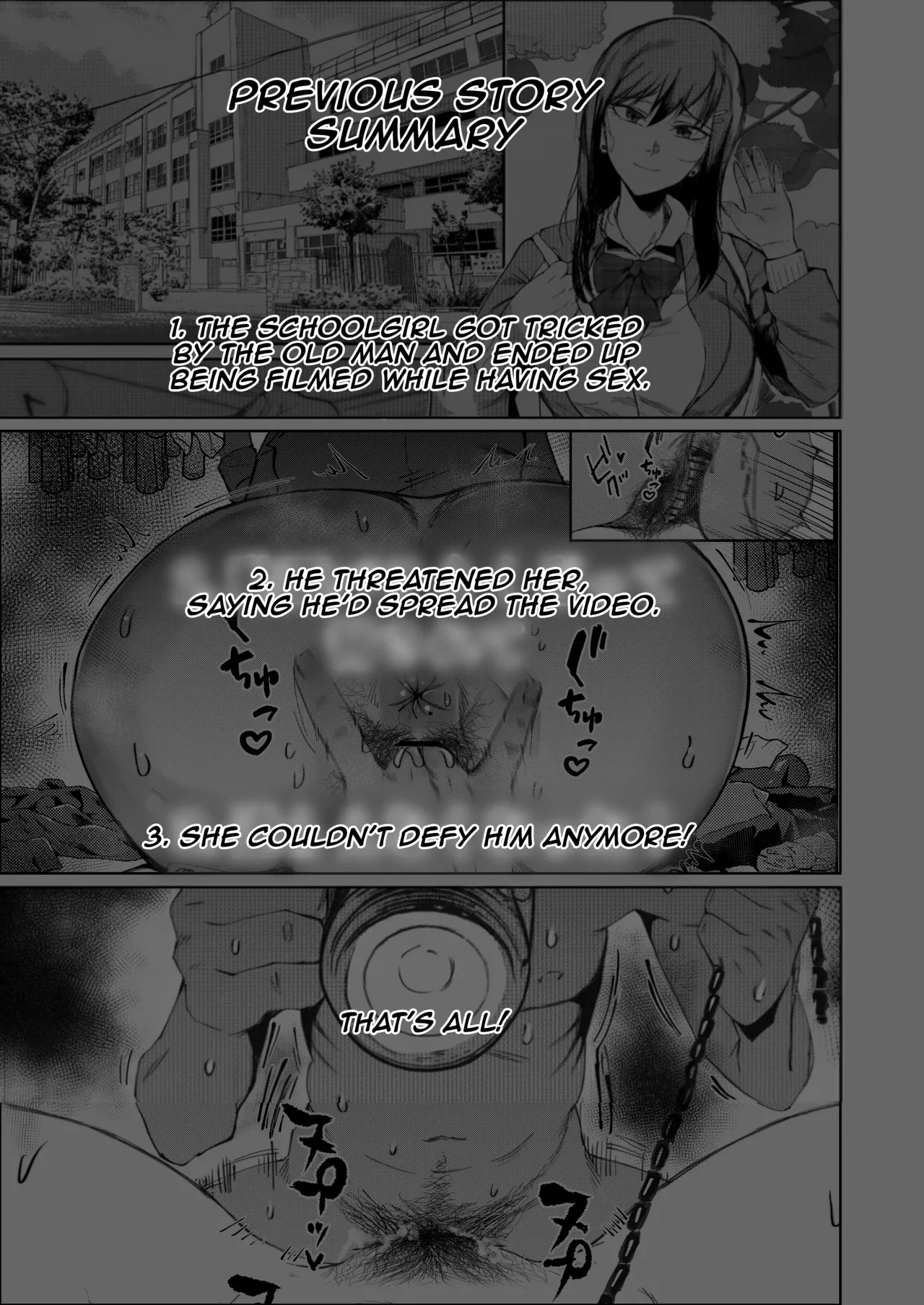 [Tokyo Ereki Studio (Azuma Ryo)] JK no Otoshikata -NTR Hen- | The Fall of Highschool Girl -NTR Arc- [Digital] [English] [Aishi21]