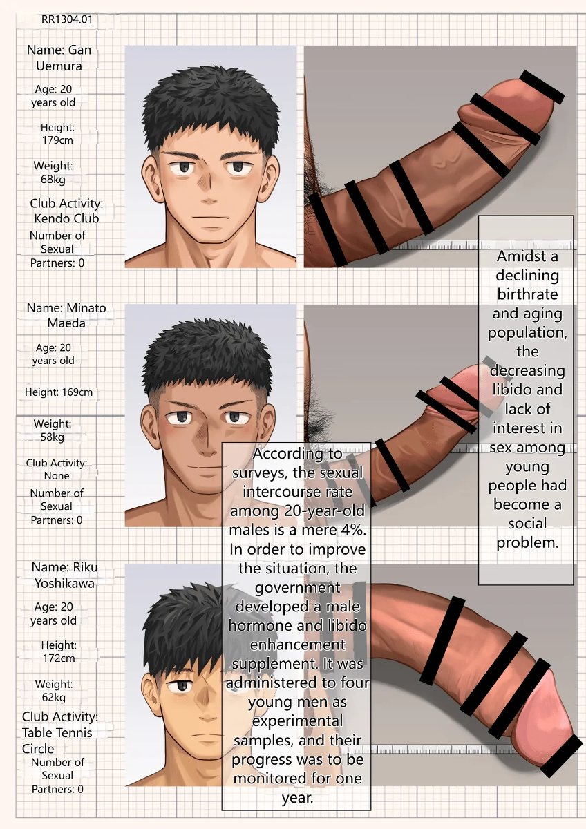 [Motyaki] Fallen of good young men [EN]