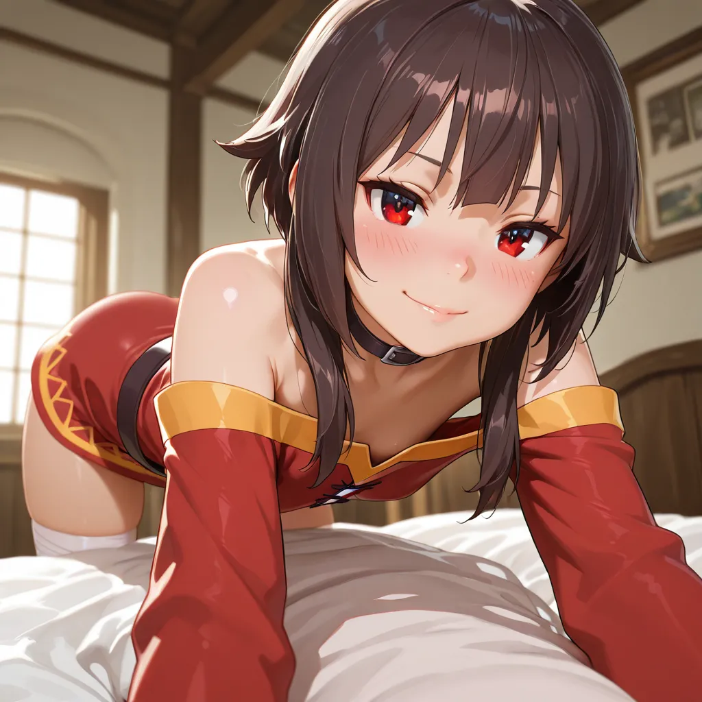 Megumin Blowjob (ai generated)