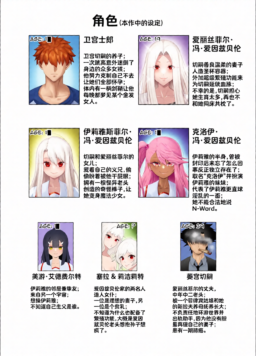 [rienia (kmvt)] 爱因兹贝伦丼 | Einzbern Bowl [Chinese] [路小茜个人汉化]