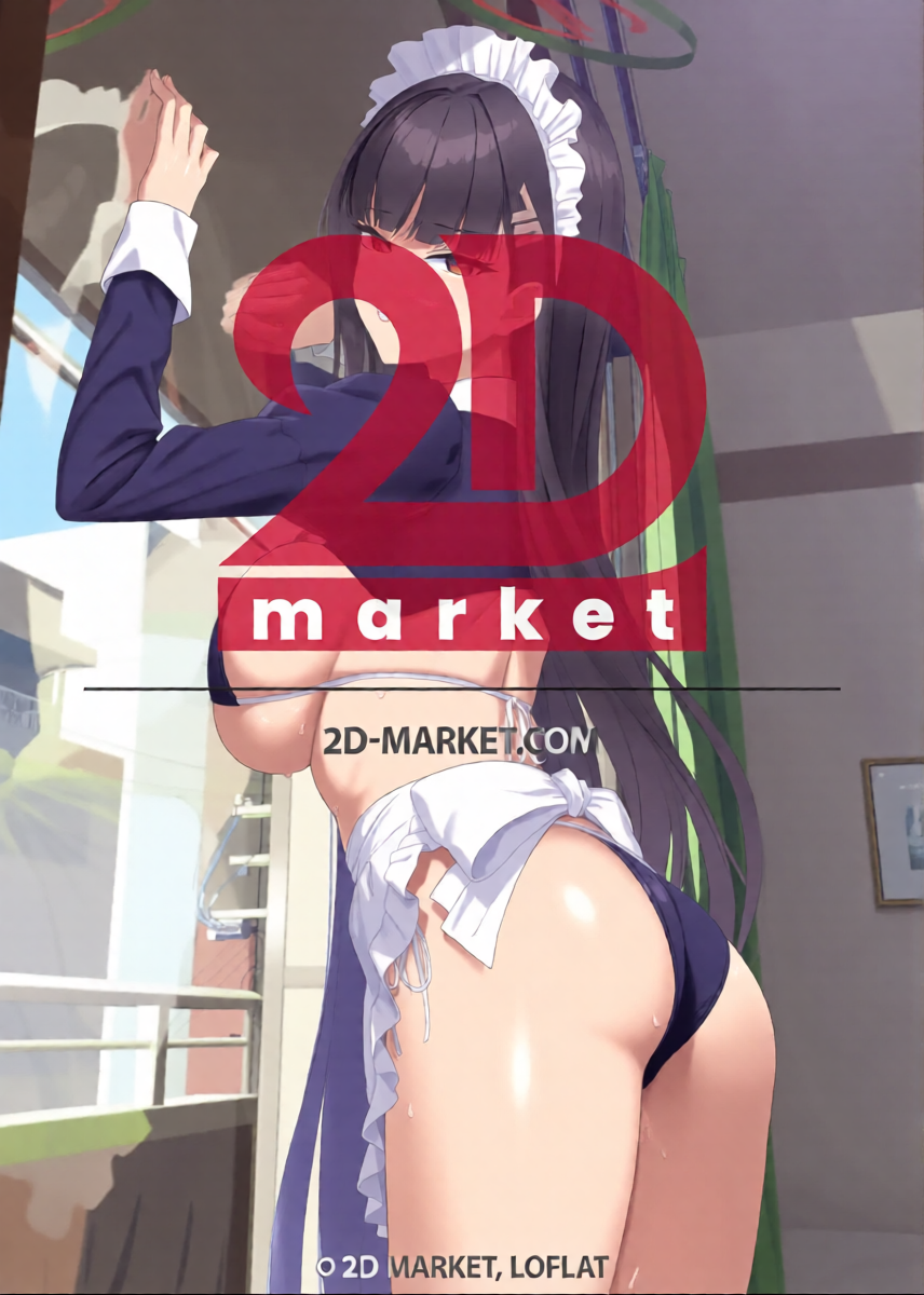 [LOFLAT (Prime)] Tsukatsuki Rio no Maid Seikatsu (Blue Archive) [English] {2d-market.com} [Decensored] [Digital]