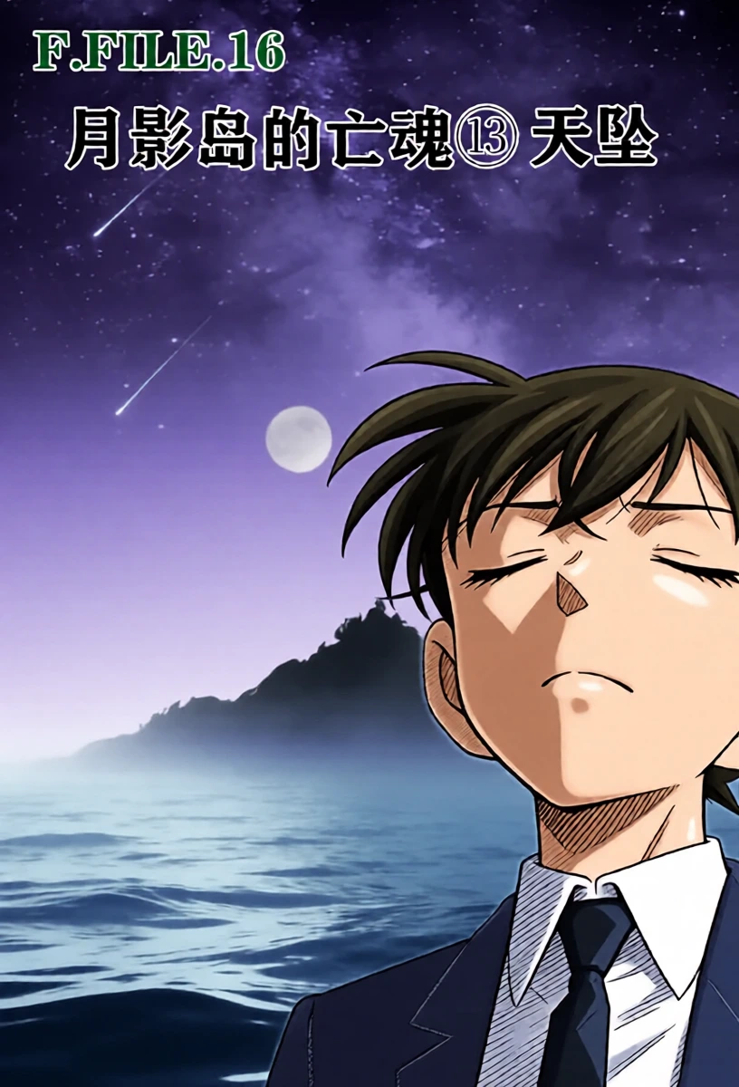 [unknown]月影岛的亡魂13天坠（detective conan） [AI Generated]