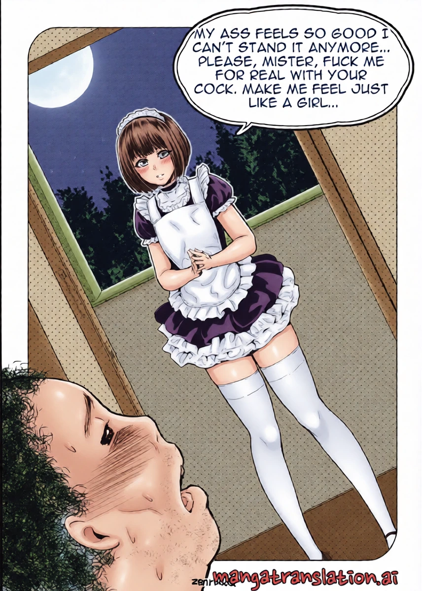 [Zenra QQ] Anal Feels So Good I Can't Hold Back, So Mister, Won't You Ravish Me With Your Real Cock? Just Like a Girl...[English][MTL]
