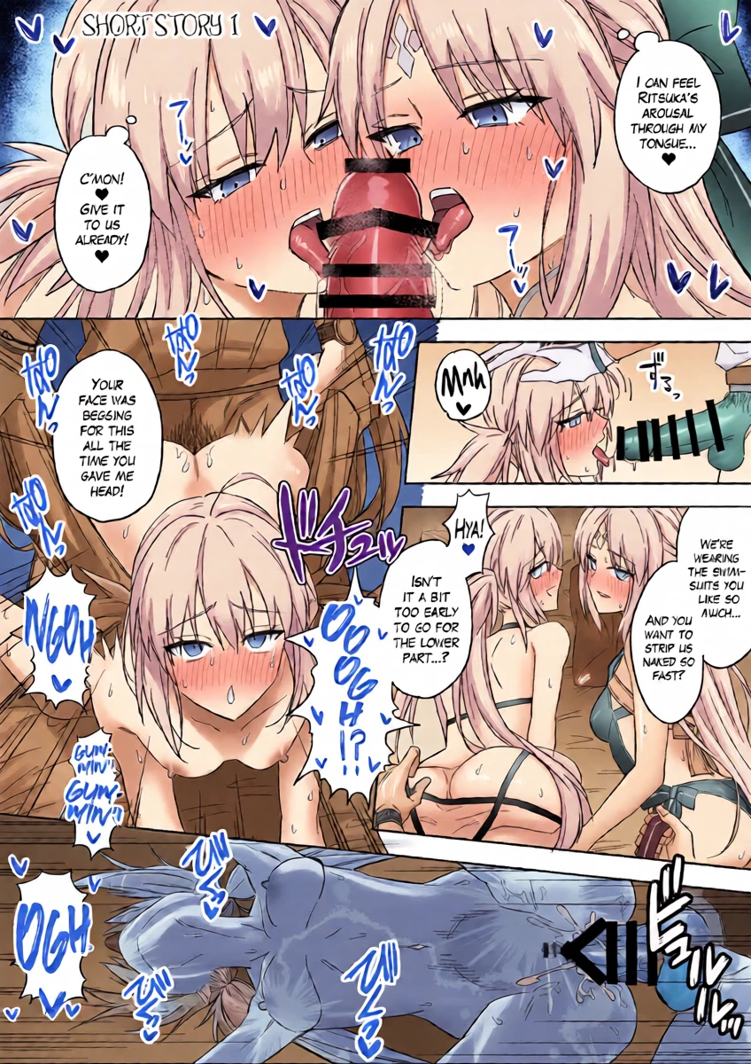 [Hanashima] GudaArCas Short Manga Matome | Gudao x Castoria Short Story Collection (Fate/Grand Order) [English] [The Blavatsky Project]