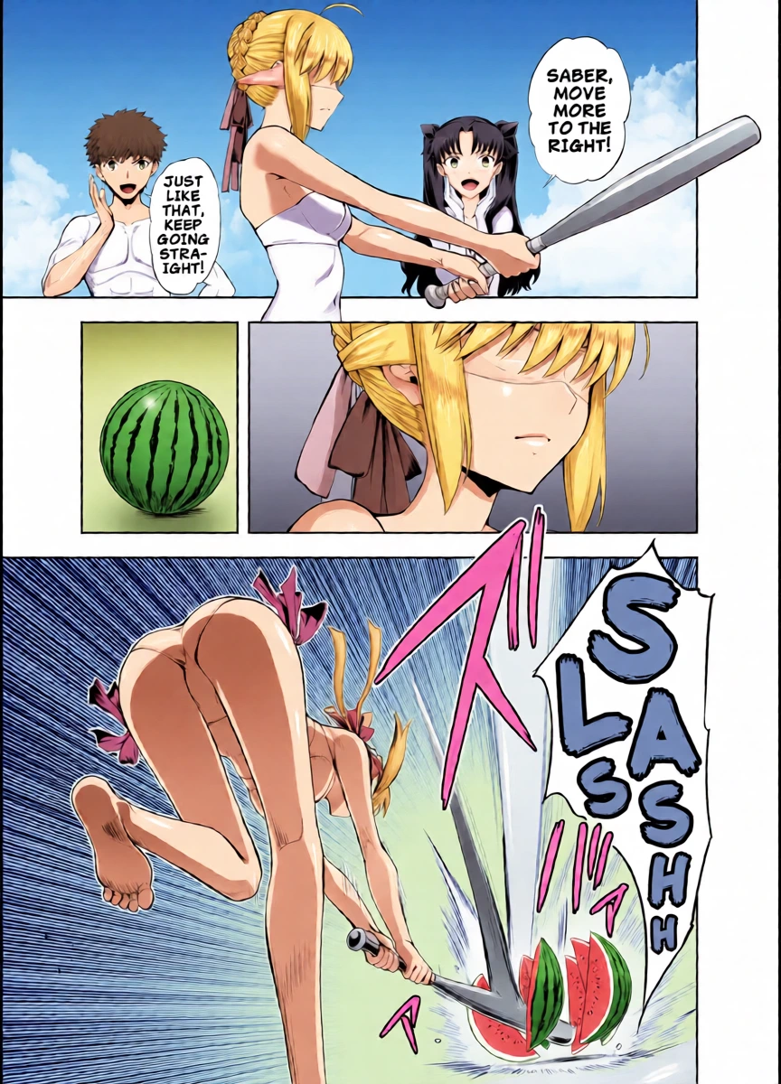 [CRAZY CLOVER CLUB (Kuroha Nue)] Saber Maniacs Shikaku o Shadan Suru to Hoka no Kankaku ga Togisumasareru to Iu no de Saber ni Mekakushi Play o Shite Moratta | Saber Maniacs Since they say that blocking your vision sharpens your other senses, I had Saber try some blindfold play (Fate/stay night) [English] [Digital]