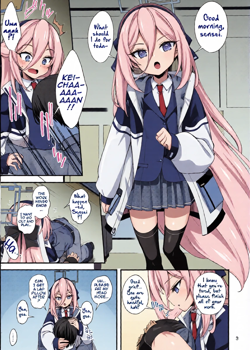 [Ryuukakusan Nodoame (Gokubuto Mayuge)] Nejimaki Shoujo ja Irarenai! | I Can't Possibly Put It Inside an Automaton Girl! (Blue Archive) [Digital] [English] [DeppoTL]