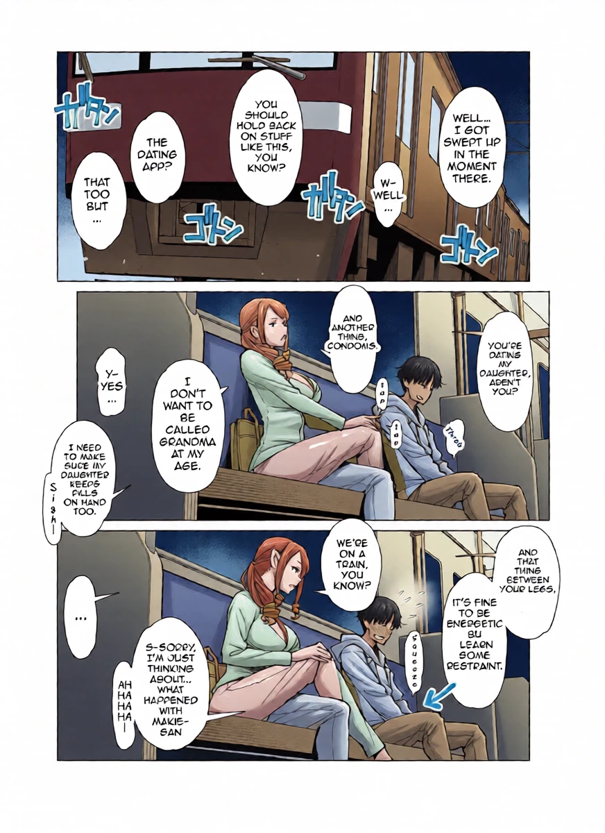 [Ryuuta] Yamazaki Makie (3● years old), Teaching How to Use a Condom [English][Ebs Shit Scans][Digital]