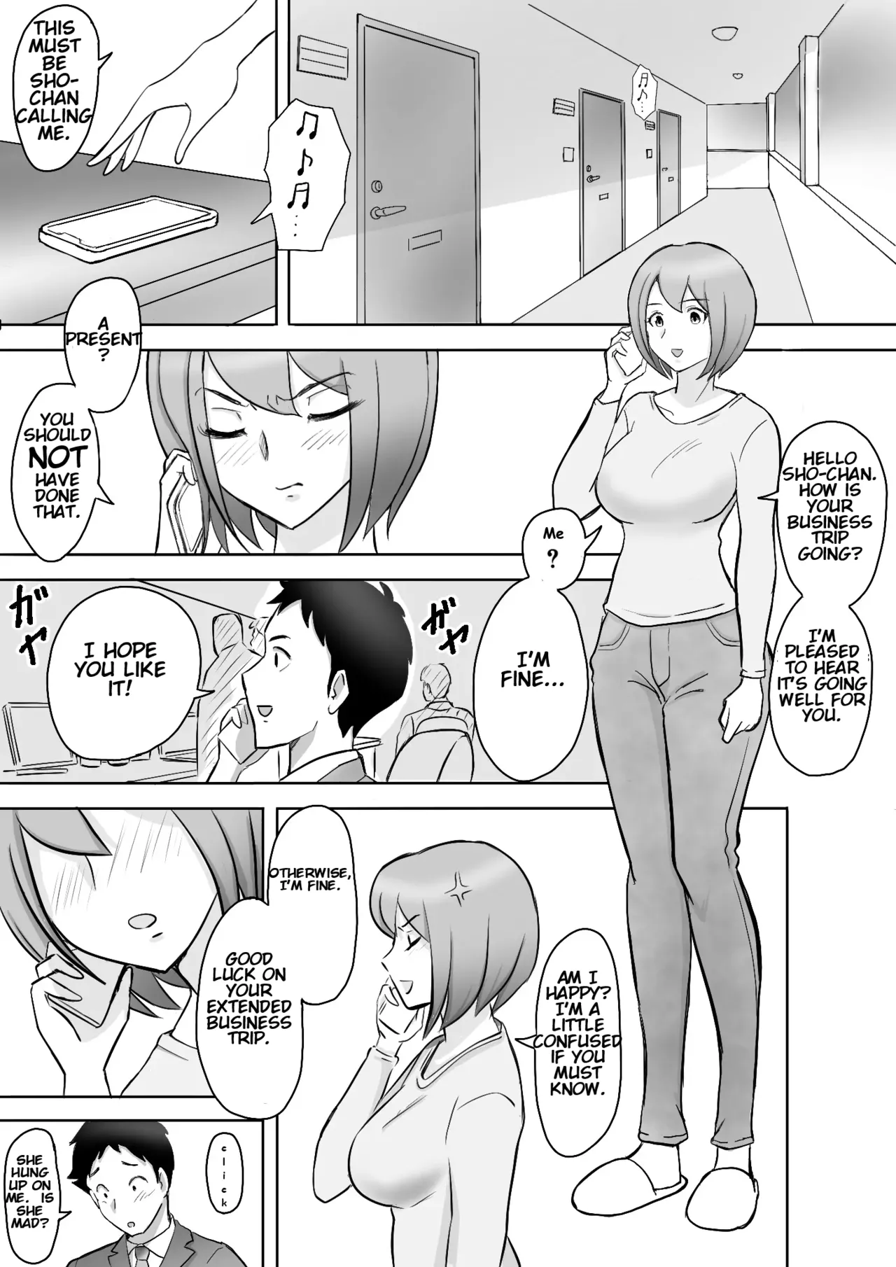 [Nantomo-san] Maki wa Yasashii Otto no Tame ni Mayu wa Dekachin Otto no Tame ni Toukousha Gonda Goukichi | Maki married to a gentle husband is corrupted by her neighbor Gonda Gokichi [English]