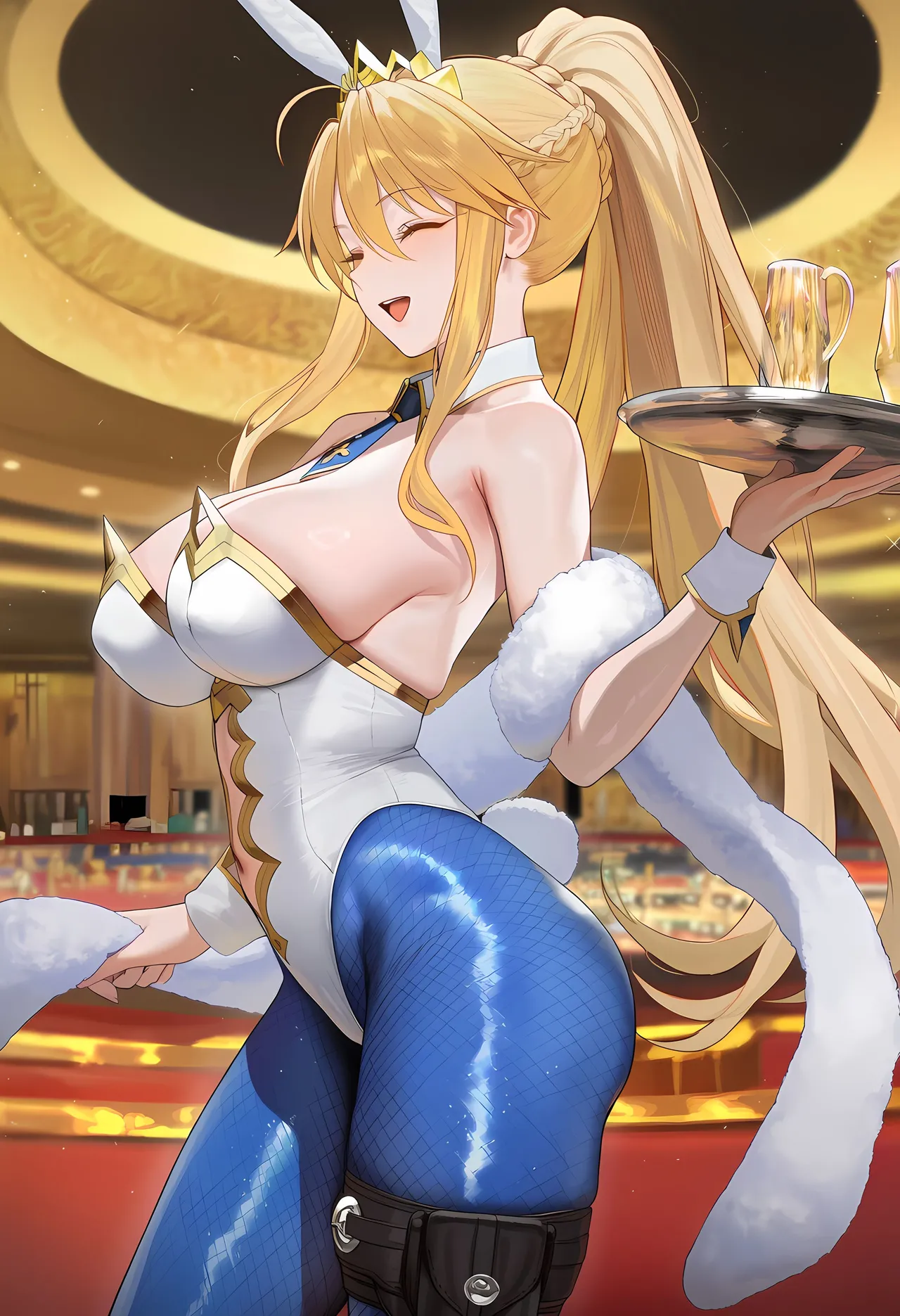 【cMonster】artoria pendragon (swimsuit ruler) BBC Group [AI Generated]