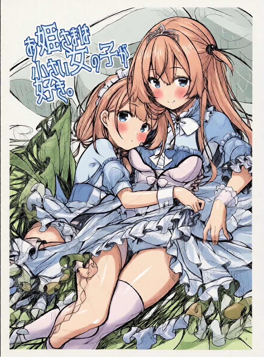 [Botugo (RYO)] Ohime-sama wa Chiisai Onnanoko ga Suki. [Digital] [AI漢化]