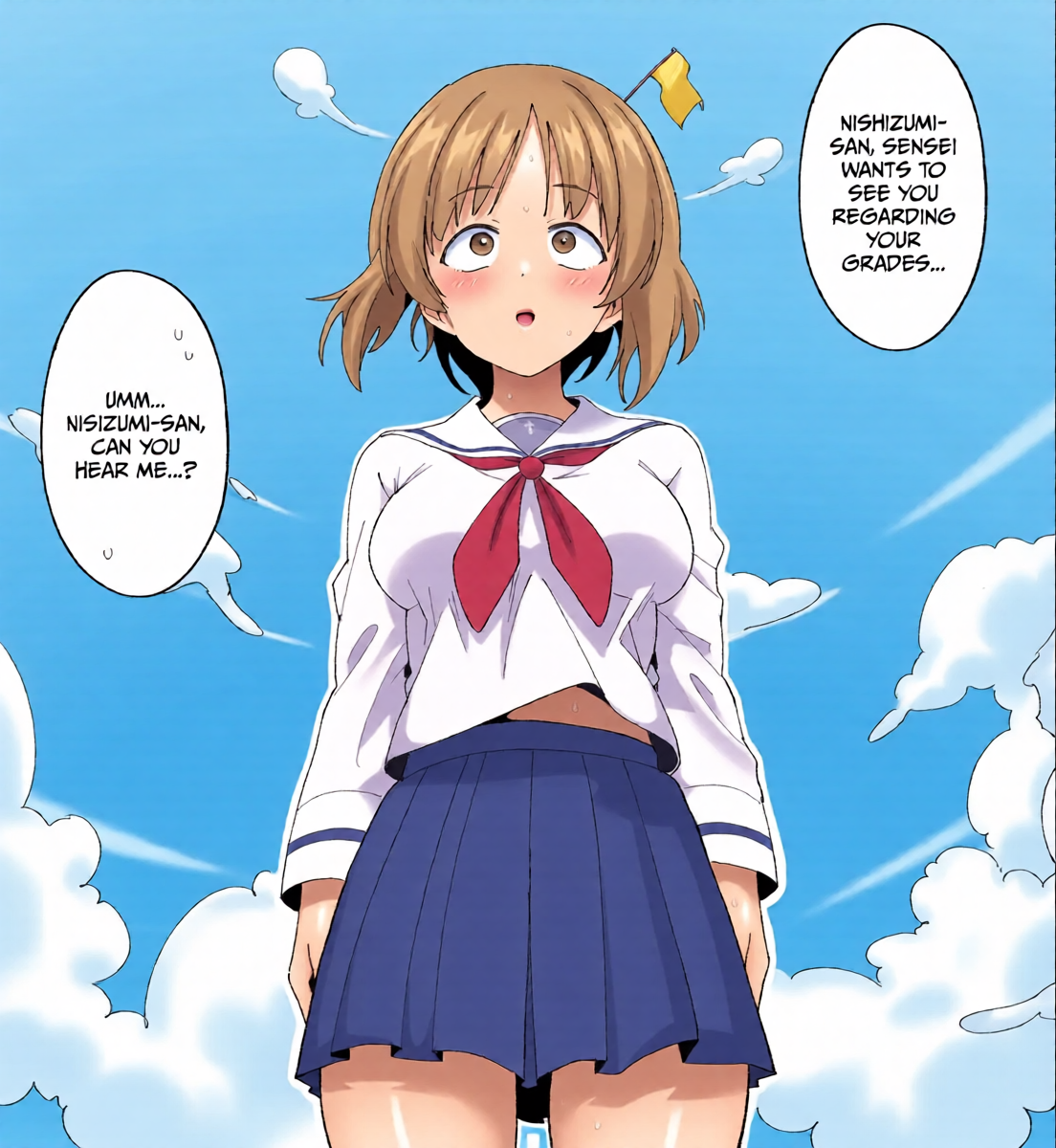 [Henyan] Miporin has been neglecting her grades too much (Girls und Panzer) [Gagak_Ireng]
