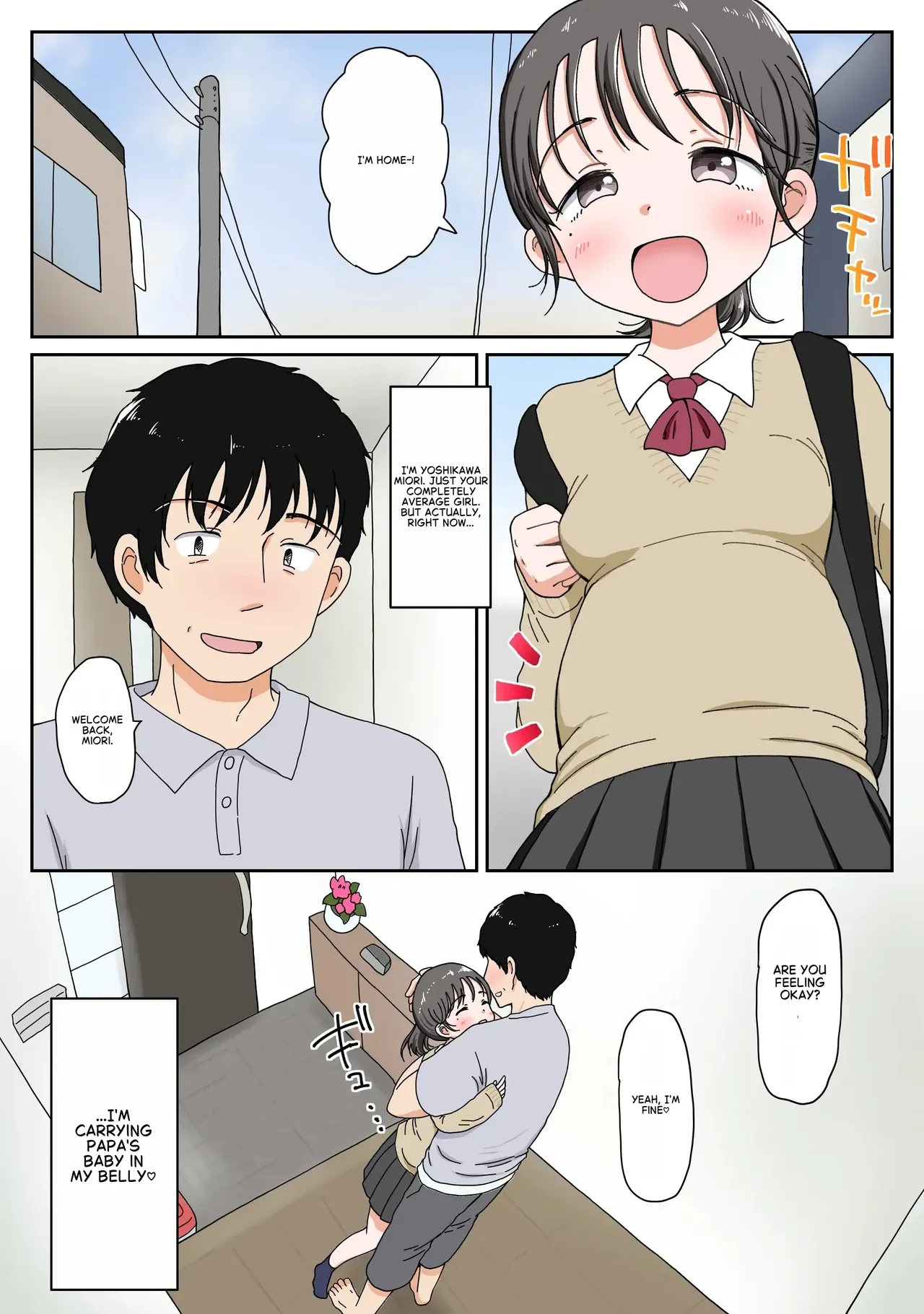 [Waseichigo] Oyako Honmono Seikyouiku 5: Harandemo Nao Nakadashi Motomeru Dosukebe Bishoujo Ninpu [English]