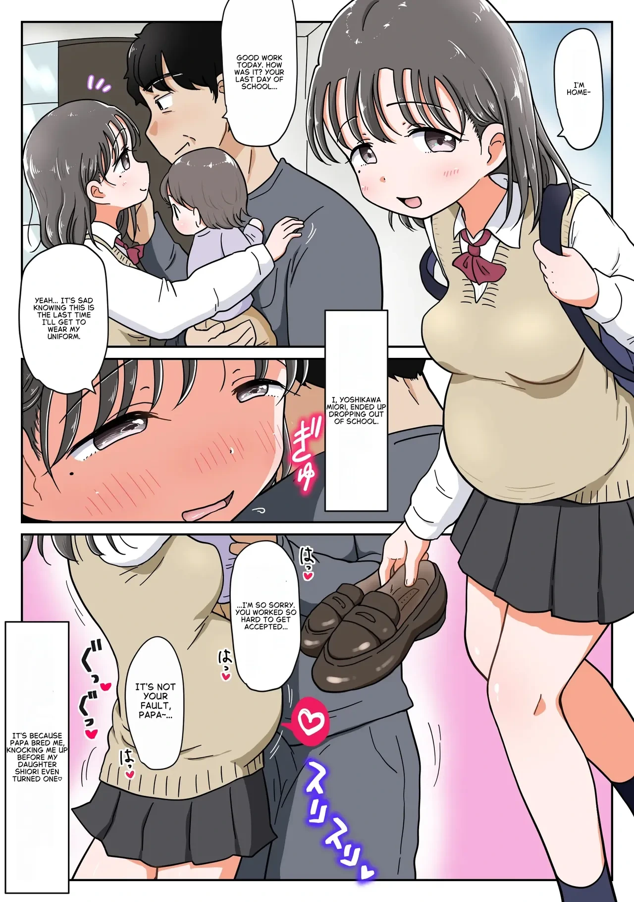 [Waseichigo] Oyakko Icharabu Haramase Kiroku 2: Tsui ni Jijo ni mo Papa no Te ga... Yume no Namahame Shimaidun! [English]