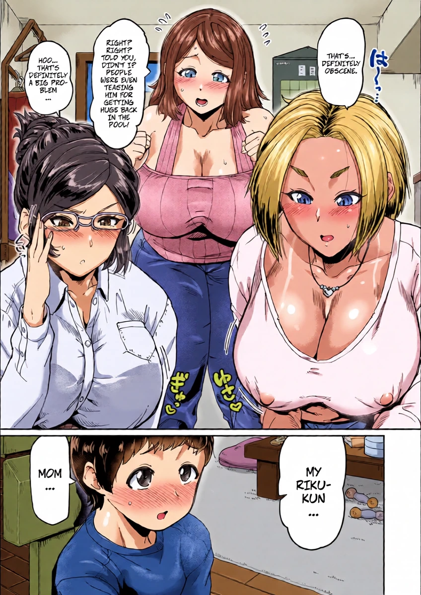 [Sorahachi Midoro] Married Women's Son Care: Oh No, Is My Son's Penis Too Big...? Ch 1 -- Hitozuma-tachi no Musuko Care - Yada, Uchi no Ko, Ookisugi...? [Digital]