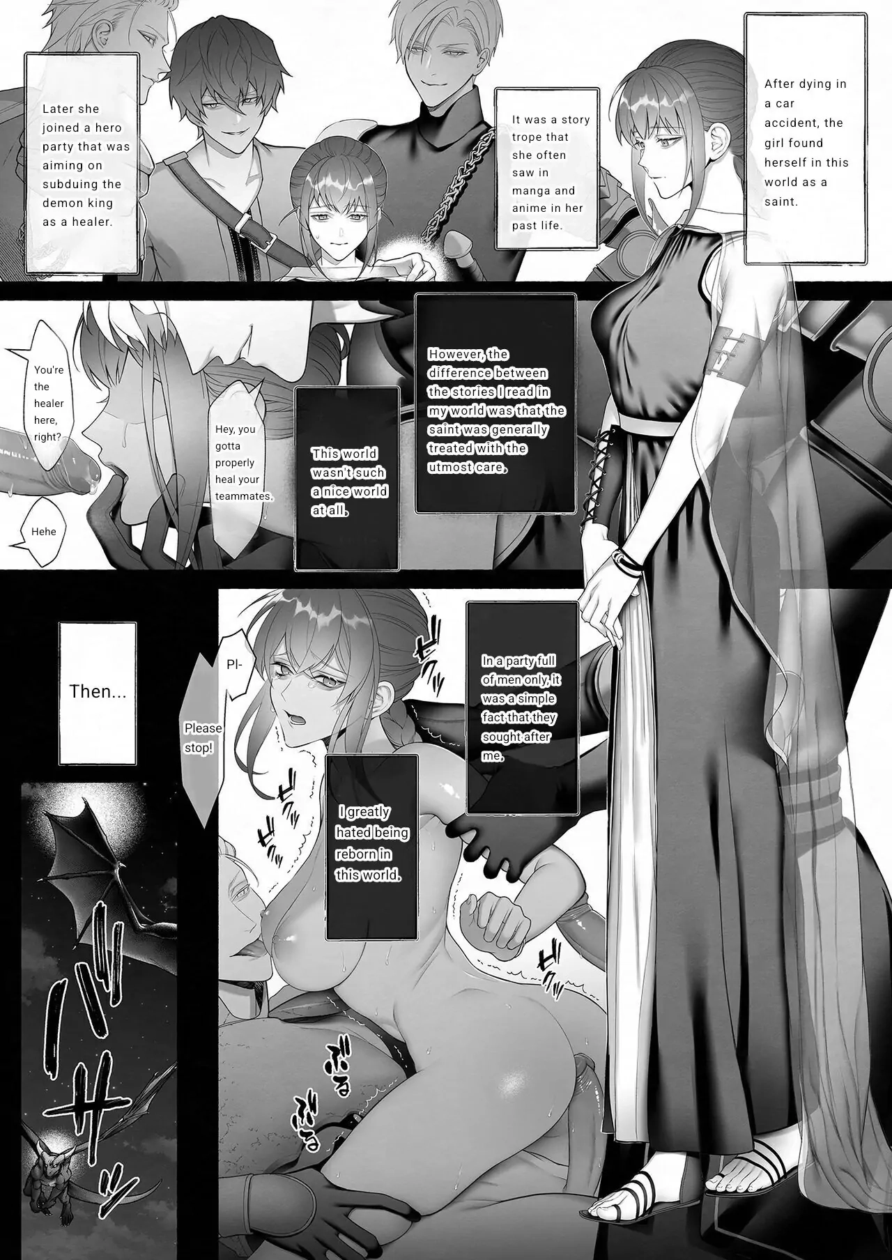 [OVERKILL (Bita)] Yuusha Party kara Seijo o Sukutta no wa Maou-sama deshita | It Was the Demon Lord Who Saved the Saint From the Heroes' Party [English]