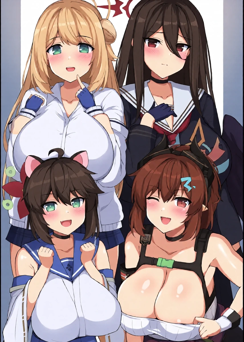 [Kyojinkou (Toyo)] Oppai DeChive (Blue Archive) [Digital]