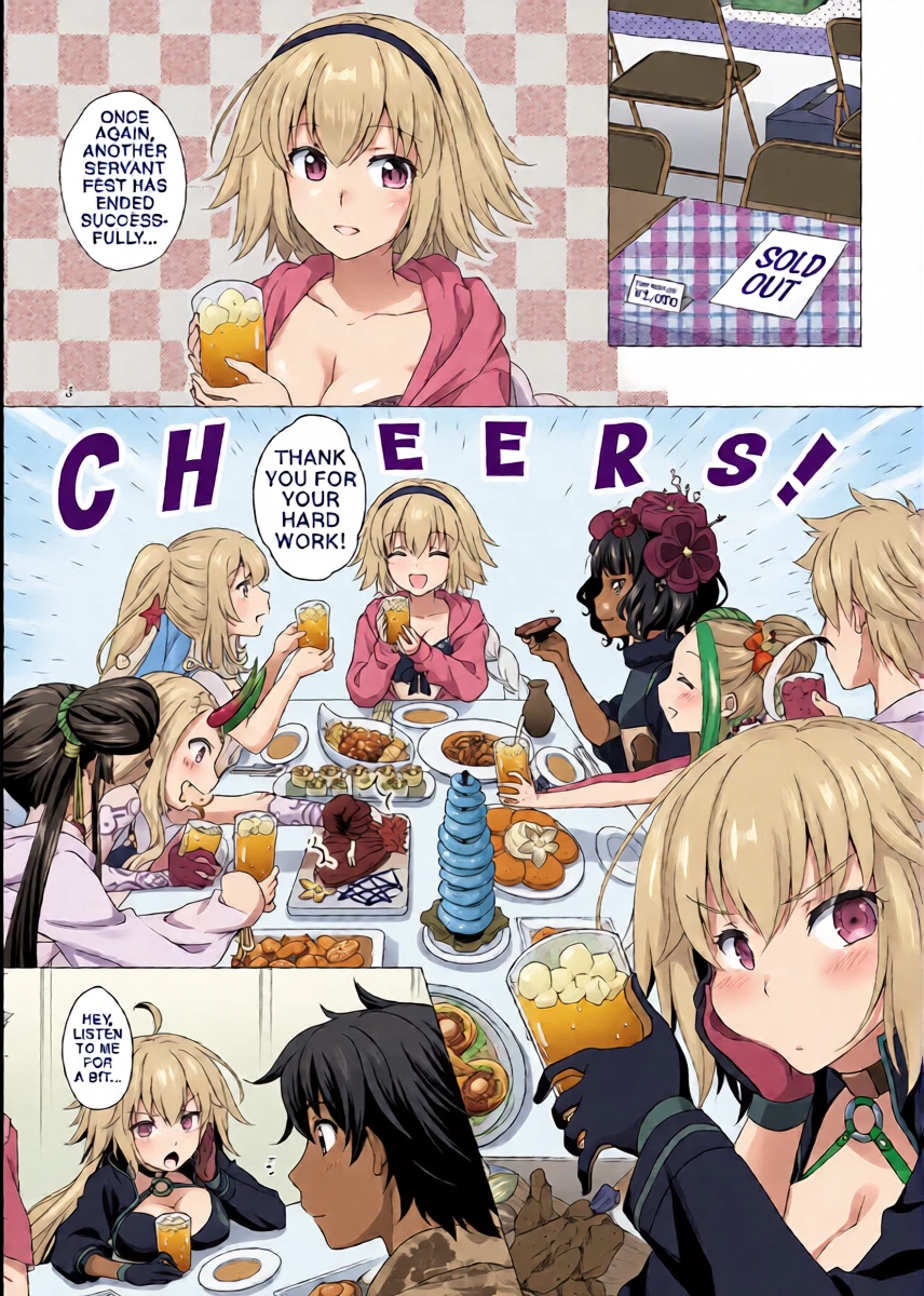 [Marimo-ya (Mori Marimo)] CHALDEA GIRLS COLLECTION Jeanne Alter Continuous Orgasms Through the Command Spells (FateGrand Order) [Digital] (English)
