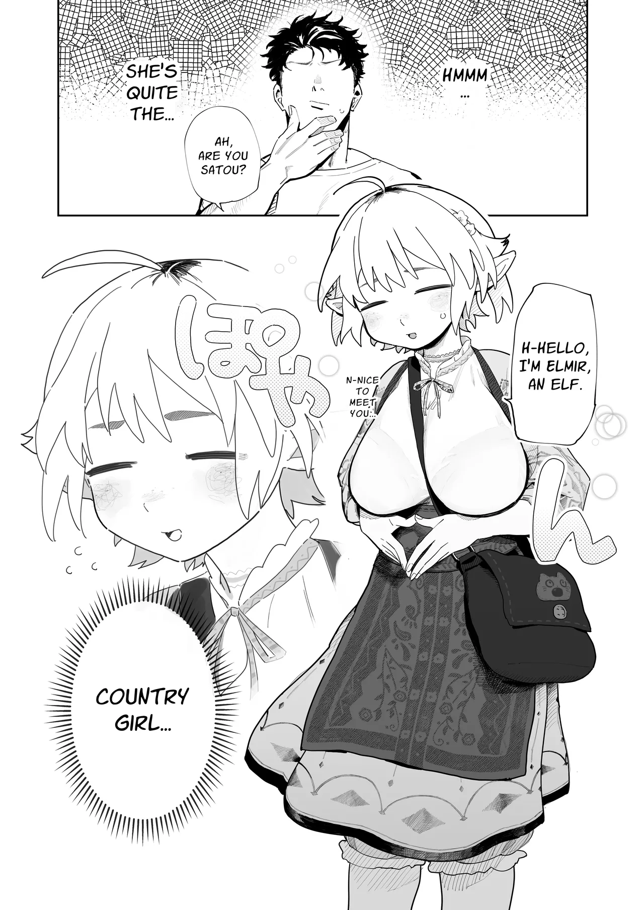 [Denki Neko (Toku)] Matching Appli de Imo Elf ga Kita. | The Country Elves that I Matched with on a Dating App Have Arrived [English] [Guesswork]