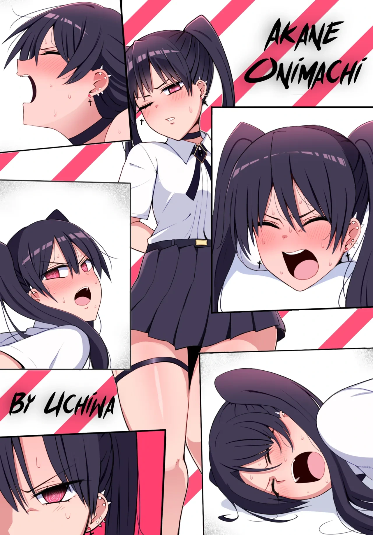 [Uchiwa Ryou Nagon] Kusogaki Gundan ni Osowareru Onimachi Akane | Akane Onimachi: Ambushed by a Horde of Brats [English]