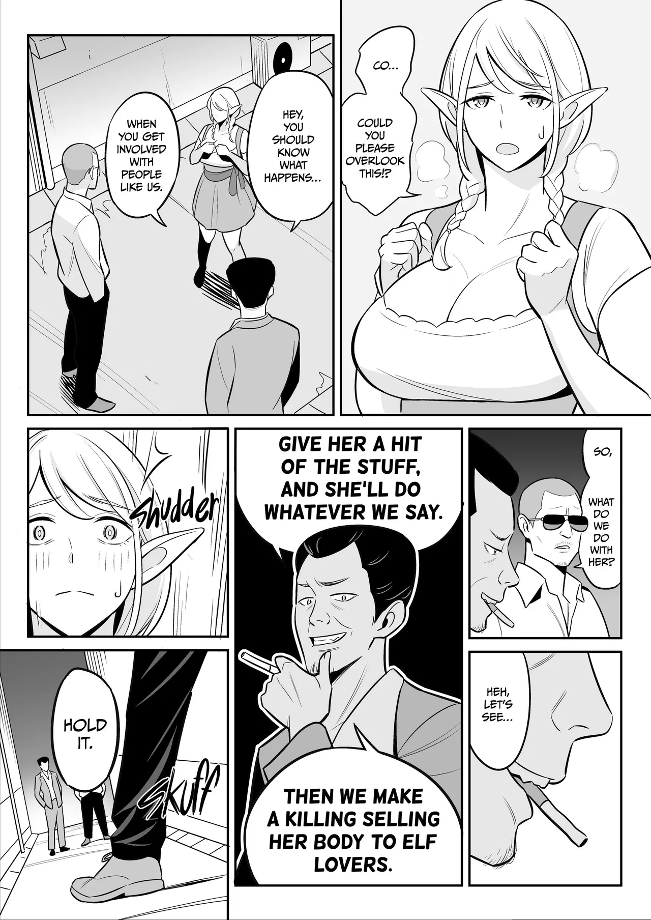[Alps1mando] My Elf Aunt's Explosive Sexual Reawakening [English] [Decensored]