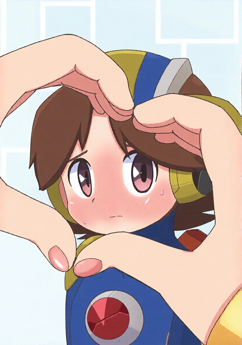 (MEGA☆ROCK 2) [Dappou Kibidango (Datsuryoku Kick)] Kimi ni Sasageru Nidome no Hajimete. (Rockman.EXE)