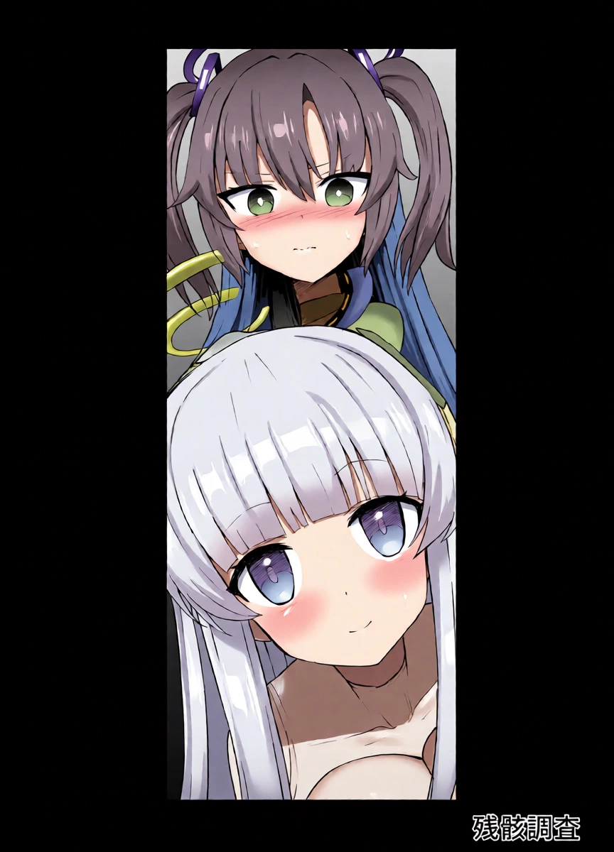 [Kurobabu] Hayase Yuuka to Ushio Noa Ryona (Blue Archive)
